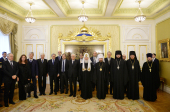 Întâlnirea Sanctității Sale Patriarhul Chiril cu Președintele Republicii Italiene Sergio Mattarella