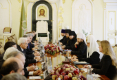 Святейший Патриарх Кирилл встретился с Президентом Итальянской Республики Серджо Маттареллой