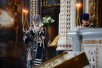 Slujirea Patriarhului în Vinerea Mare în catedrala „Hristos Mântuitorul”. Vecernia cu scoaterea Epitafului