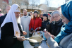 Tradiționala vizită a Sanctității Sale Patriarhul la bisericile din Moscova în Sâmbăta Mare