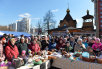 Традиційне відвідування Святішим Патріархом храмів м. Москви у Велику Суботу