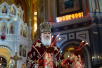 Пасхальная великая вечерня в Храме Христа Спасителя в Москве