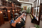 Președintele Consiliului Patriarhului pentru cultură s-a întâlnit cu custozii eprahiali