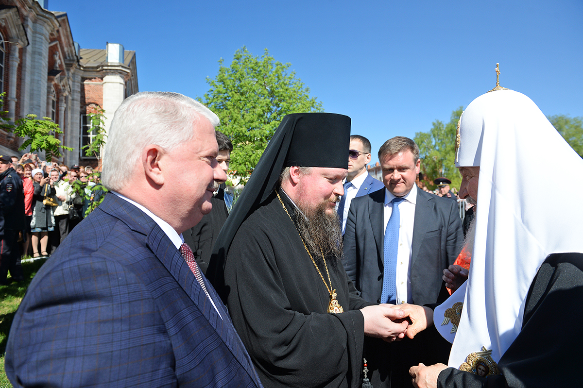 Посещение Святейшим Патриархом Кириллом Касимовской епархии