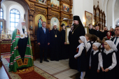 Sanctitatea Sa Patriarhul Chiril a vizitat Eparhia de Kasimov