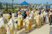 Arhierei ai Patriarhiei Moscovei au luat parte la sfințirea bisericii ruse în Cipru