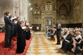 Corul Sinodal din Moscova a cântat la solemnitățile în cinstea Sfântului Apostol Marcu din Veneția
