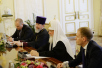 Întâlnirea Sanctității Sale Patriarhul Chiril cu Președintele Statului Palestina Mahmoud Abbas