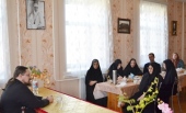 В Зосимовой пустыни стартовал открытый лекторий в честь священномученика Михаила Виноградова