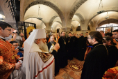 Представители делегации Русской Православной Церкви совершили молебен с акафистом святителю и чудотворцу Николаю