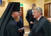 La Moscova a sosit Președintele Macedoniei Gjorge Ivanov, căruia îi va fi înmânat premiul Fundației pentru unitatea popoarelor ortodoxe