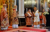 Поздравительный адрес членов Священного Синода Русской Православной Церкви Святейшему Патриарху Кириллу с днем тезоименитства