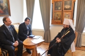 Председатель ОВЦС встретился с руководством ливанской общественной организации «Ливано-Российский дом»