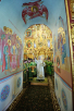 Slujirea Patriarhului de ziua Sfântului Duh la biserica „Sfânta Treime cea de Viață Dătătoare” din Troitse-Lykovo, or. Moscova