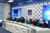 A avut loc conferința de presă dedicată colectării de către comunitățile religioase din Rusia a ajutoarelor umanitare pentru populația Siriei