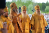 Vizita Patriarhului la Mitropolia de Veatka. Procesiunea Drumului Crucii numit Velikoretskiy. Liturghia pe malul râului Velikaya