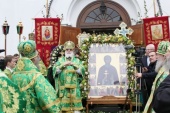 Патриарший экзарх всея Беларуси возглавил торжества по случаю дня памяти преподобной Евфросинии Полоцкой