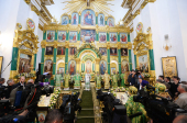Întâistătătorul Bisericii Ortodoxe Ruse a condus solemnitățile cu prilejul aniversării a 350 de ani de la aflarea moaștelor Cuviosului Nil Stolbenskiy