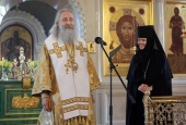 В Неделю Всех святых председатель Синодального отдела по монастырям и монашеству совершил Литургию в Алексеевском ставропигиальном монастыре