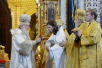 Slujirea Patriarhului în Duminica a 2-a după Cincizecime în catedrala „Hristos Mântuitorul”. Hirotonia arhimandritului Axii (Lobov) în treapta de episcop de Nercinsk și Krasnokamensk