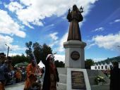 В Алапаевске освящен памятник преподобномученице великой княгине Елисавете Феодоровне