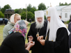 Патриарший визит в Новгородскую митрополию. Посещение Юрьева монастыря
