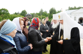 Sanctitatea Sa Patriarhul Chiril a sosit la Velikiy Novgorod
