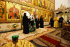 Vizita Patriarhului la Mitropolia de Novgorod. Vizitarea mănăstirii de maici Varlaamo-Hutynskiy