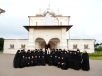 Vizita Patriarhului la Mitropolia de Novgorod. Vizitarea mănăstirii de maici Varlaamo-Hutynskiy