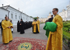 Патріарший візит до Новгородської митрополії. Відвідування Варлаамо-Хутинського монастиря