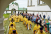Патріарший візит до Новгородської митрополії. Літургія в Миколо-Вяжищському монастирі