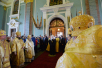 Патриарший визит в Санкт-Петербург. Литургия в Петропавловском соборе