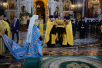 Торжественные проводы ковчега с частью мощей святителя Николая Чудотворца из Москвы в Санкт-Петербург