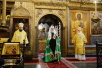 Slujirea Patriarhului de ziua pomenirii Sfântului Ierarh Filip al Moscovei în catedrala „Adormirea Maicii Domnului” din Kremlin, or. Moscova