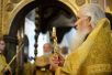 Slujirea Patriarhului de ziua pomenirii Sfântului Ierarh Filip al Moscovei în catedrala „Adormirea Maicii Domnului” din Kremlin, or. Moscova