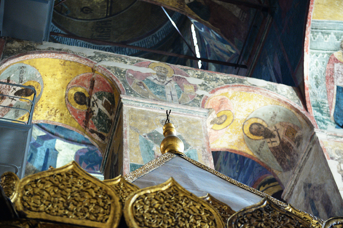 Патриаршее служение в день памяти святителя Филиппа Московского в Успенском соборе Московского Кремля