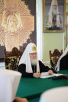 Прибуття Святішого Патріарха Кирила до Троїце-Сергієвої лаври. Засідання президії Міжсоборної присутності