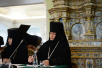 Sosirea Sanctității Sale Patriarhul Chiril în Lavra „Sfânta Treime” a Cuviosului Serghie. Ședința prezidiului Adunării Intersobornicești