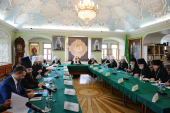 Святейший Патриарх Кирилл возглавил заседание президиума Межсоборного присутствия