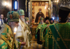 Slujirea Patriarhului în Lavra „Sfânta Treime” a Cuviosului Serghie. Privegherea în ajunul zilei de pomenire a Sfântului Cuvios Serghie de Radonej