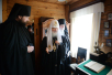 Посещение Святейшим Патриархом Кириллом Иоанно-Предтеченского скита Оптиной пустыни