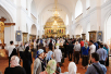 Slujirea Patriarhului de sărbătoarea Icoanei Maicii Domnului de Kazan la mănăstirea din Șamordino cu hramul „Icoana Maicii Domnului de Kazan” a Cuviosului Abrozie de Optina
