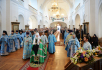 Патриаршее служение в праздник Казанской иконы Божией Матери в Казанской пустыни в Шамордино