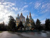 Начались масштабные ремонтно-реставрационные работы Вознесенского кафедрального собора Алма-Аты