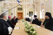 Sanctitatea Sa Patriarhul Chiril s-a întâlnit la Sankt-Petersburg cu delegația Bisericii Romano-Catolice