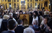 Un ierarh al Bisericii Ortodoxe Ruse a luat parte la solemnitățile cu prilejul aducerii în Bulgaria a cinstitului cap al Sfântului Mare Mucenic Pantelimon