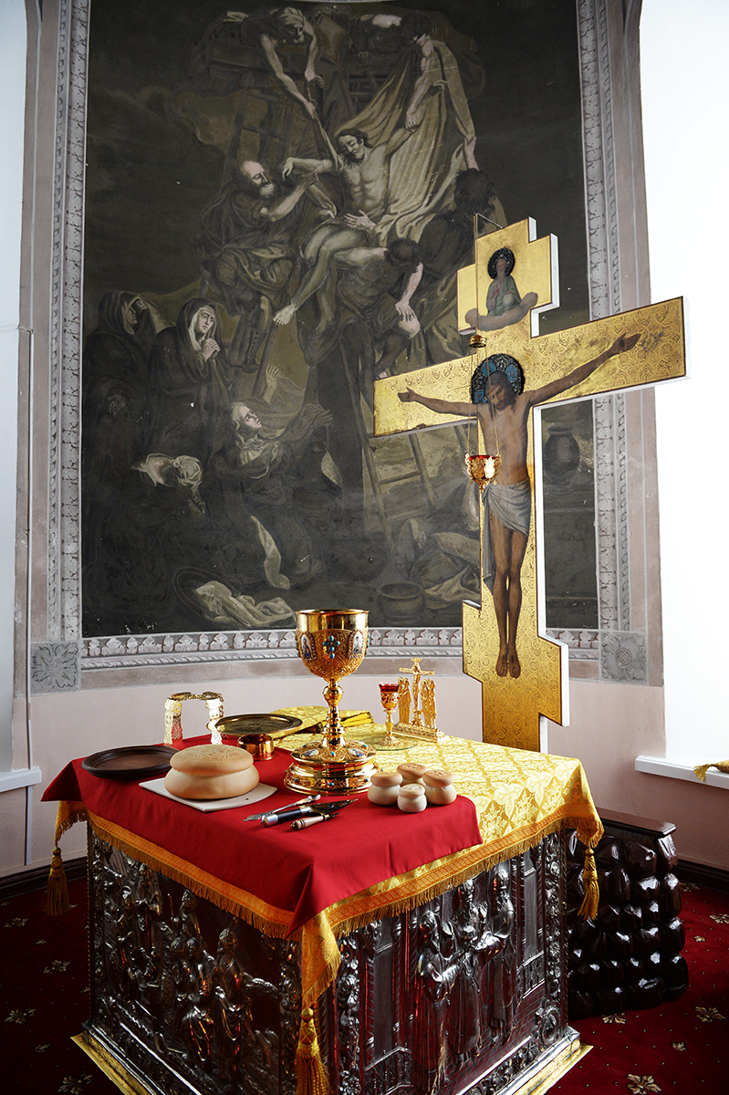 Vizita Patriarhului la Arzamas. Dumnezeiasca Liturghie în catedrala episcopală „Învierea Domnului”