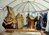 Патриарший визит в Арзамас. Посещение места погребения родственников Патриарха Сергия (Страгородского)