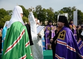 Cuvântul de învățătură al Sanctității Sale Patriarhul Chiril rostit la înmânarea toiagului arhieresc Preasfințitului Feodorit (Tihonov), episcop de Skopin și Șatsk