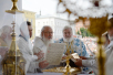 Vizita Patriarhului la Mitropolia de Sankt-Petersburg. Dumnezeiasca Liturghie în Piața Catedralei din Vyborg. Hirotonia arhimandritului Feodorit (Tihonov) în treapta de episcop de Skopin și Șatsk